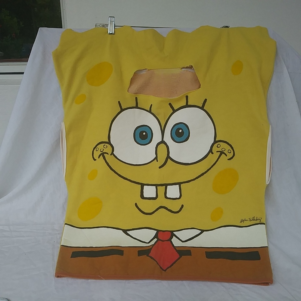 HALLOWEEN SPONGE BOB COSTUME 4
